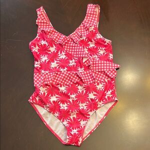 Juicy Couture Black Label Girls One Piece Swim sz 14